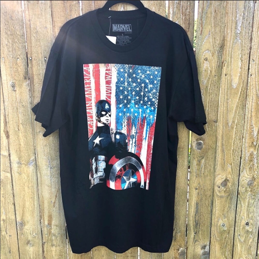 NWT Captain America Graphic Tee 3/$12